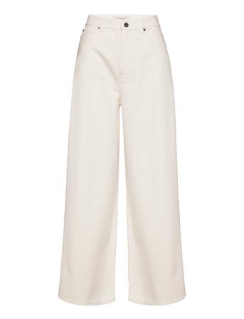 Girante Leveälahkeiset Housut Valkoinen Weekend Max Mara