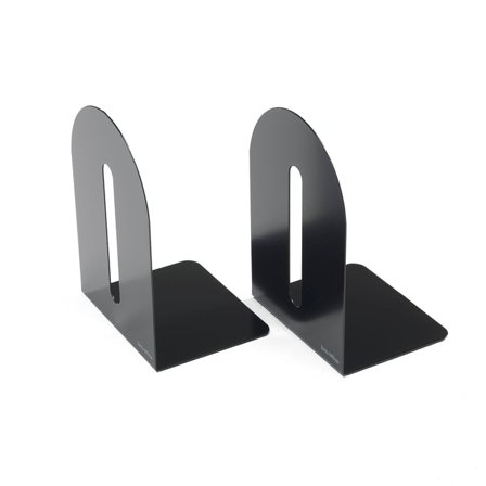 Buchstütze, schwarz, Doppelpackung