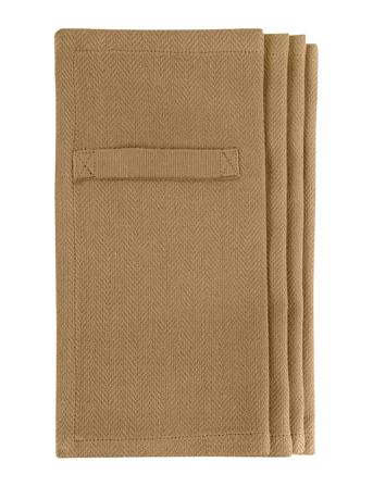 Everyday Napkin Home Textiles Kitchen Textiles Napkins Cloth Napkins Beige The Organic Company