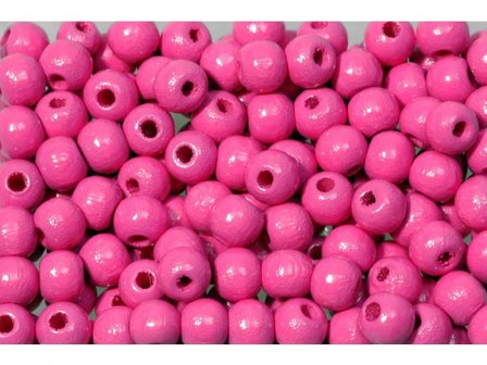 Träpärla 8 mm rosa 200/fp - Lyreco - Skola och förskola - Hobbymaterial - Pärlor