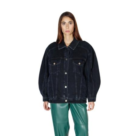 Alberta Ferretti Denim Jakke Blå, Dame
