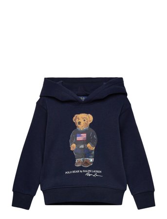 Ralph Lauren Kids Graphic Fleece-Knt-Sweatshirt - Navy - 109-116