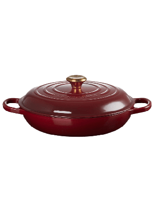 Le Creuset Buffetgryta 30cm Garnet 3,5L Grytor Röd 30 CM