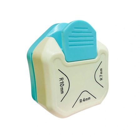 Hörnrundare Stans 3-vägs Hörnskärare BLÅ VIT BLÅ VIT Blå vit