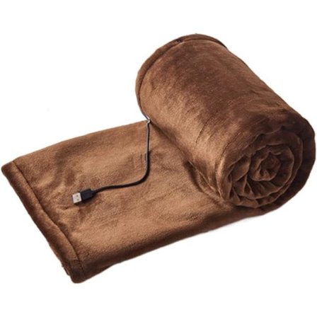 King Size USB Elektrisk Tæppe Fortykket Flanell Elektrisk Tæppe