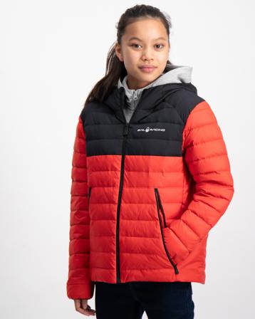 Sail Racing JR SPRAY DOWN HOOD Rot Jacken Mädchen - Kidsbrandstore