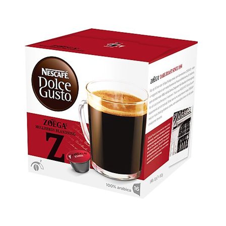 NESCAFÉ DOLCE GUSTO KAFFEKAPSEL ZOEGAS MOLLBERGS BLANDING 16STK
