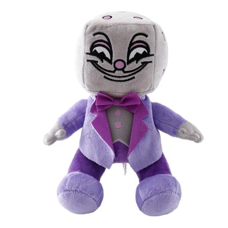 1 tekopps Cuphead Chalice Devil Boss King Dice plyslegetøj, Ki