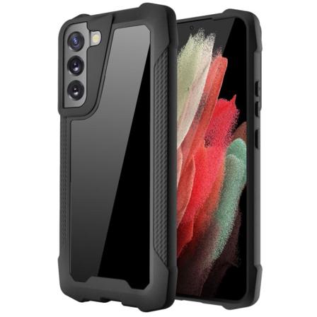Skalo Samsung S22 Glossy Hybrid Tpu Skal - Svart Svart
