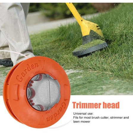M10x1,25mm Trimmerhuvud för Röjsåg, Tjockt Aluminiumhuvud för Grästrimmer