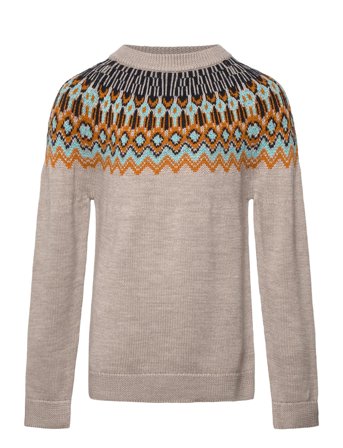 FUB Fair Isle Sweater - Multi/patterned - 130