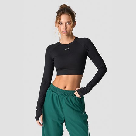 ICANIWILL Contrast Träningströja Svart