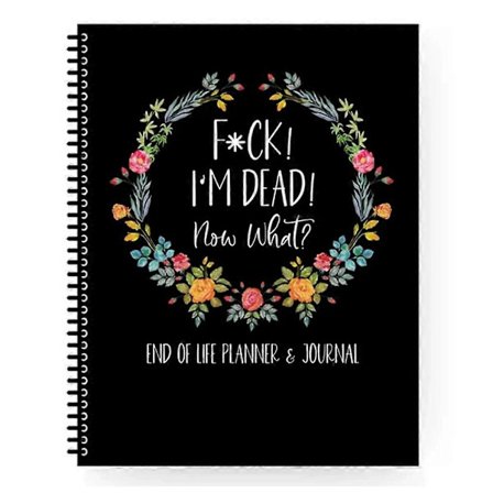 Faen, jeg er død, Livsløps-planlegger, Jeg er død, hva nå-bok