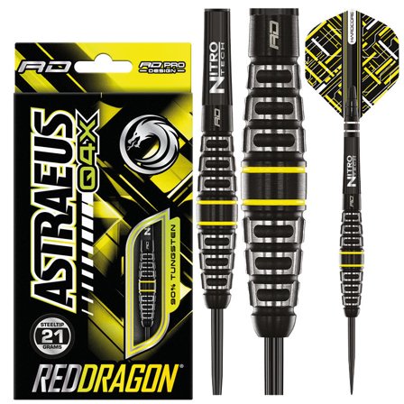 Astraeus Q4X Steel Tip Darts | Red Dragon Darts