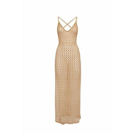 Missoni - Maxiklänningar - Brun - Dam - Storlek: S, Dam, Storlek: S