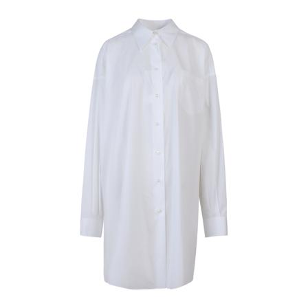Maison Margiela Kjole S51Dl0253S44397 Hvid, Dame