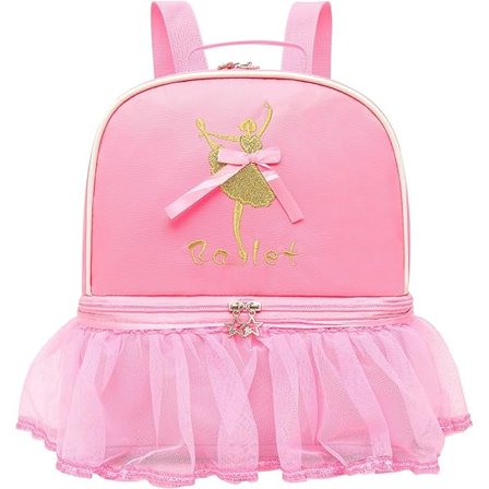 Suloinen baletti tanssi reppu Tutu mekko tanssi laukku avaimenperällä tytöt,