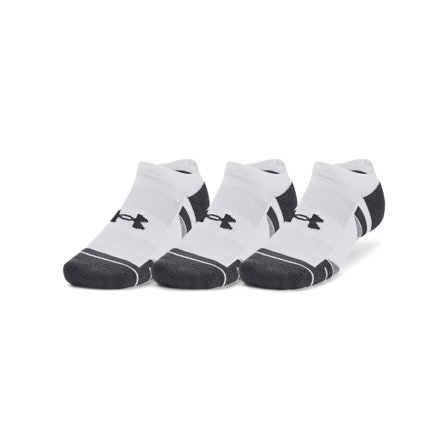 Under Armour Performance Tech 3pk Sokker Hvit