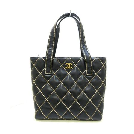 Chanel Vintage Pre-owned Wild stitch Tas , Zwart , Dames , Maat: ONE Size Vintage Tassen