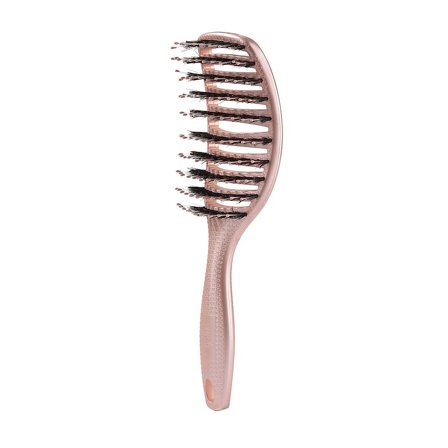 Yuaia Haircare Curvy Brush Shiny Pink, Hår, Hårbørster, Øvrige