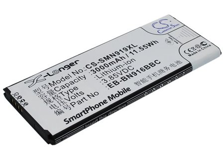 Batteri till SmartPhone, Mobil för Samsung Galaxy Note 4 ( China Mobile ), SM-N910F m.fl.