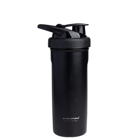 Smartshake Insulated Steel Shaker Svart 750 ml