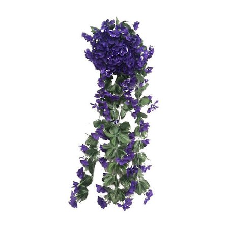 Tekokukat Alennus Riippuvat Kukat Teko Violetti Kukka Seinä Wisteria Kori Riippuva Garland Viinikukat Teko Silkki OrkideaBY