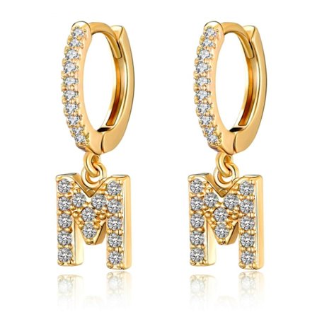 Creoler til kvinder piger 18K guldbelagt Dain