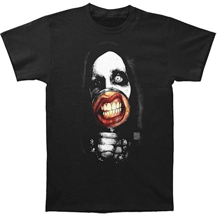 Marilyn Manson Big Chris T-shirt "Manson B/W" för män XL