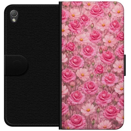 Yhteensopiva Lompakkokotelo Sony Xperia Z3 Petal Reverie Blush Rose