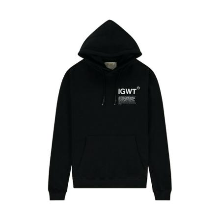 In Gold We Trust, Hoodies Zwart, Heren, Maat:S