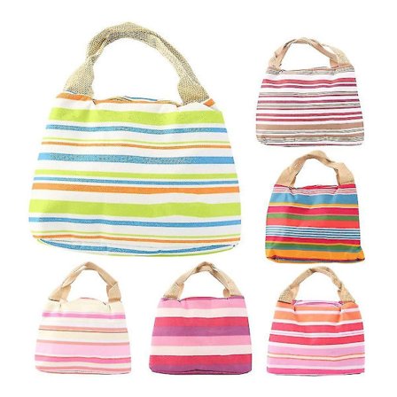 Bærbar lunsjboks, bæreveske, oppbevaring, termisk varmepose