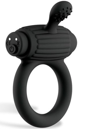 Dully Silicone Vibrating Penis Ring USB - Woome.pl