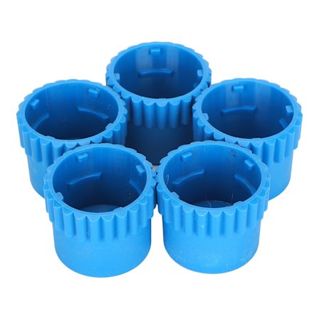 5 stk. Bump Knob ABS-materiale Slitesterk Enkel å installere Trimmer Bump Knob for Husqvarna T25