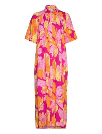 Yasfilippa 2/4 Long Shirt Dress S. Patterned YAS