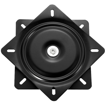 Universell metallmøbel dreieskive - robust svingbeslag - 360° roterende dreieskive - 150*150*1