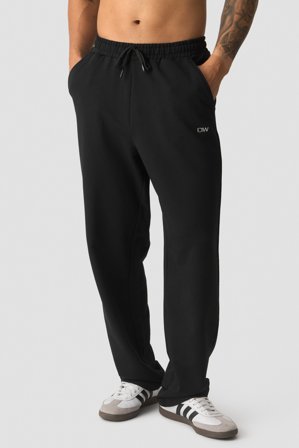 Stride Straight Leg Sweat Pants Black