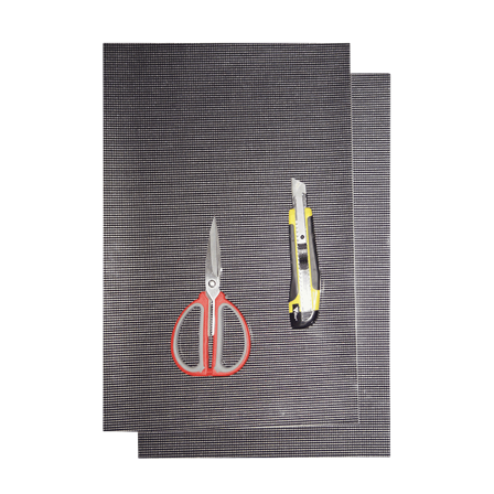 Aufkleberbogen Blackbird Carbonfaser 2er-Pack