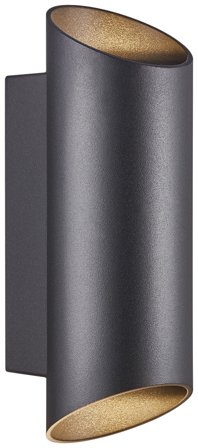 Nordlux NICO Round 22 Vägglampa Svart, Belysning