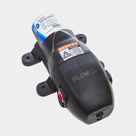 Elektrische drinkwaterpomp Jabsco Par-Max 1 42630-3512-3C, 12 V, 4 l/min, 3/8 (10 mm) slang met 1/2 (13 mm) adapter