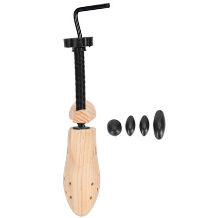 Professionelle Pine Justerbare Sko Støtte Unisex Høj Hæl Sko Strækker Udvidelsesværktøj (34‐37)