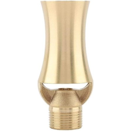 Messing Is Tårn Dam Foss Sedertre Vannfontene Spraydyse Justerbart Hode Bassengformet Sedertre Strømningssprederhode (1/2' 3/4')