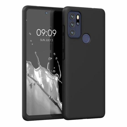 Motorola Moto G60s / G60 - Matt TPU Mjuk Skal - Svart Black