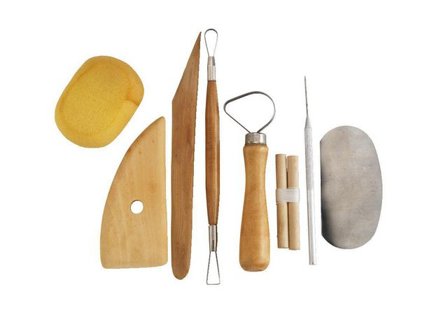 Keramikverktyg 8/fp - Lyreco - Skola och förskola - Bild och form - Lera och sand