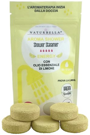 Gisa Wellness Bomba Doccia Energy Limone 5 Pezzi