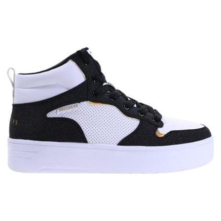 Buty Skechers COURT HIGH-SHINE 310192L-WBK