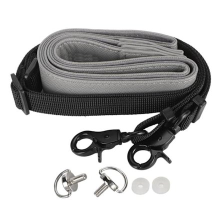 Justerbar nakkestrop PU Læder RC Controller Strop til DJI Mini 4 Pro Air 3 Mavic 3 Pro RC 2 RC Pro