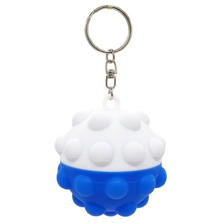 3d Pop Fidget Nyckelring, Round Ball Squeeze Toys