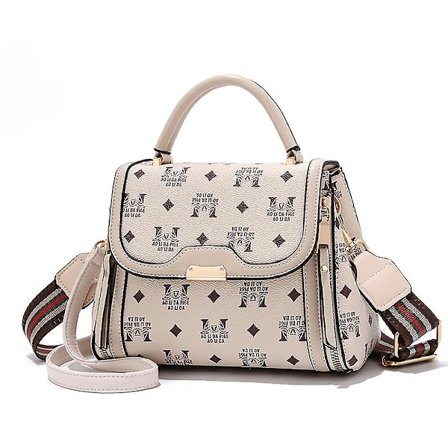 2023 Handbag Women Retro Stripes Crossbody Bags Elegant Stitching Shoulder Bag Faux Leather 916-1164