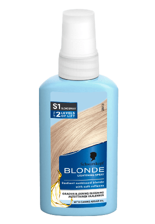 Schwarzkopf Blonde S1 Lightening Spray Hårfärg Unisex 125 ML